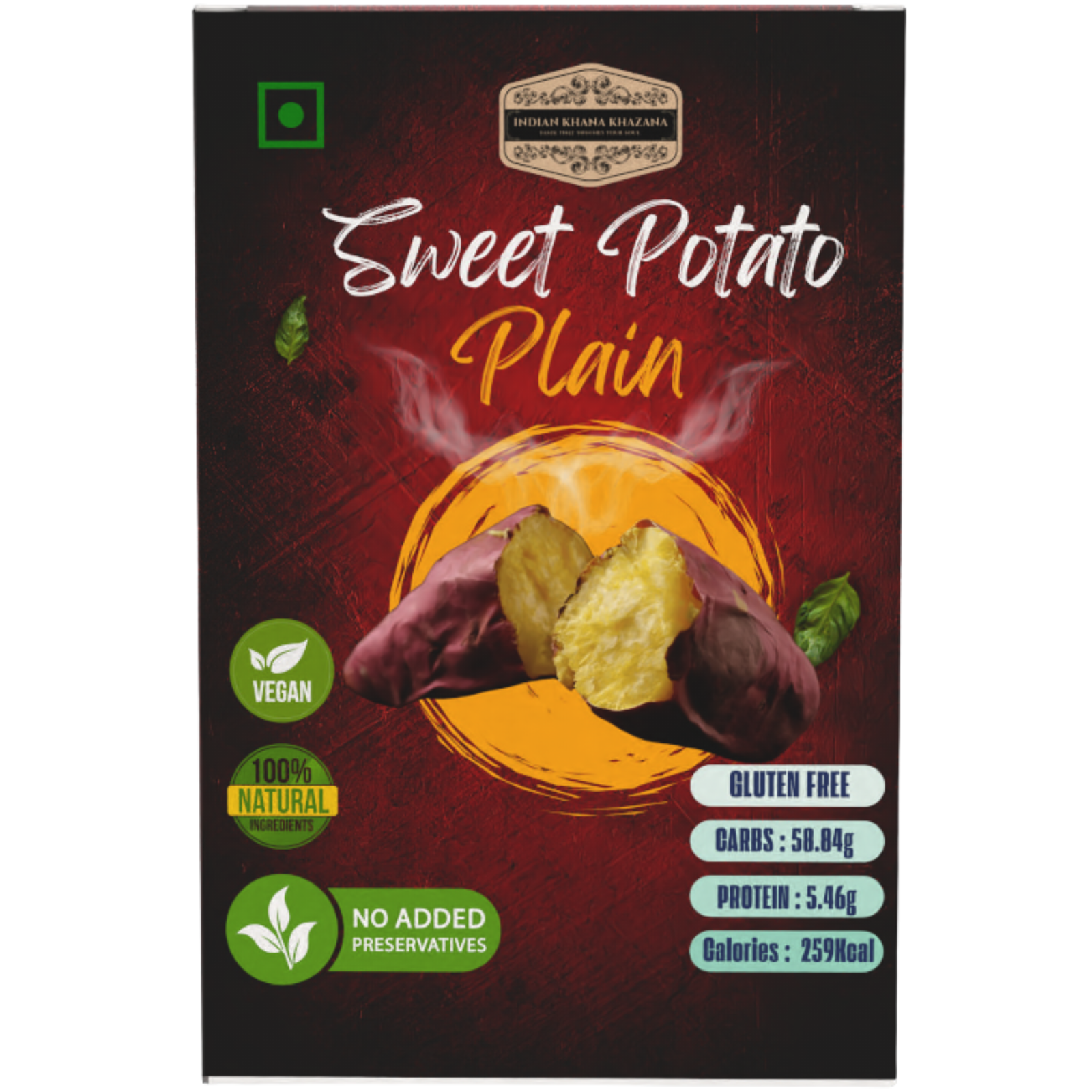 Sweet Potato Plain Roasted 200gms X2=400gms - Image 3