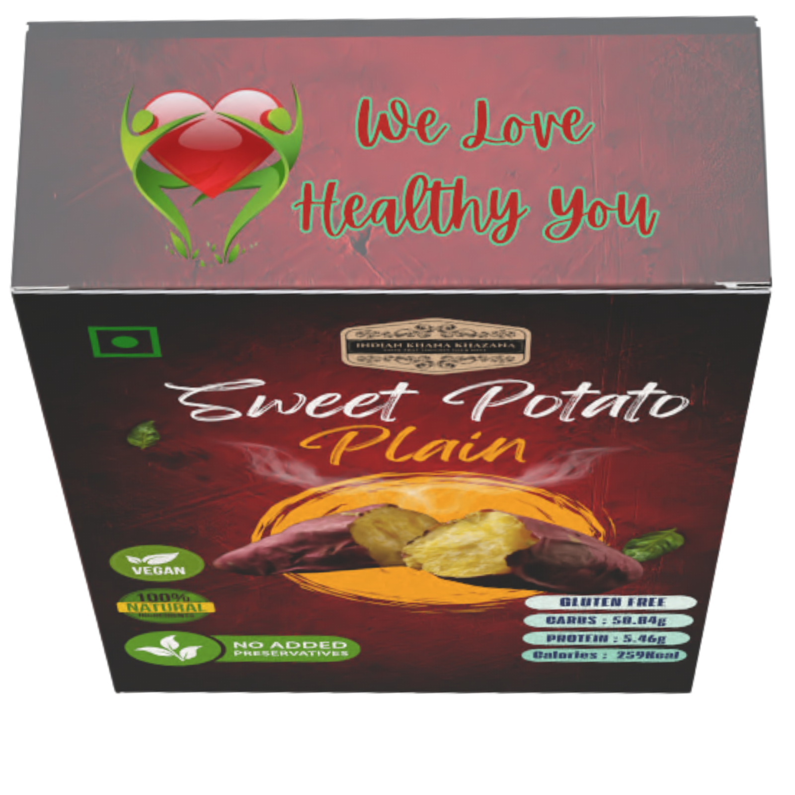 Sweet Potato Plain Roasted 200gms X2=400gms - Image 4
